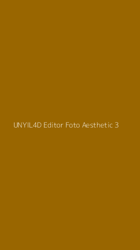 Tampilan Antarmuka Aplikasi Unyil4d Editor Foto Aesthetic - 3