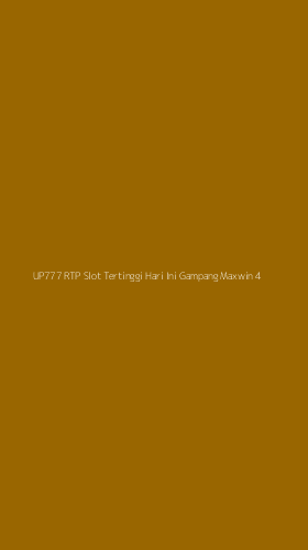 Tampilan Antarmuka Aplikasi Up777 Rtp Slot Tertinggi Hari Ini Gampang Maxwin - 4