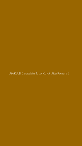 Tampilan Antarmuka Aplikasi Usaklub Cara Main Togel Colok Jitu Pemula - 2