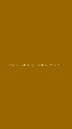 Tampilan Antarmuka Aplikasi Uang618 Prediksi Togel Jitu Hari Ini Akurat - 1