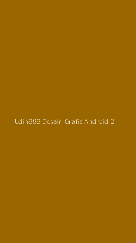 Tampilan Antarmuka Aplikasi Udin888 Desain Grafis Android - 2