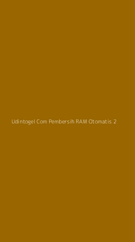 Tampilan Antarmuka Aplikasi Udintogel Com Pembersih Ram Otomatis - 2