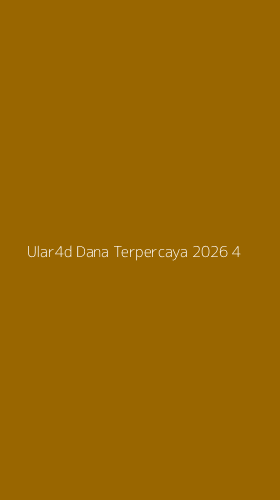 Tampilan Antarmuka Aplikasi Ular4d Dana Terpercaya 2026 - 4