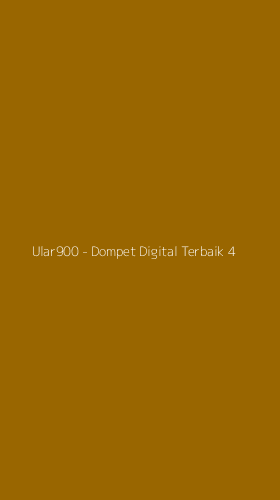 Tampilan Antarmuka Aplikasi Ular900 - Dompet Digital Terbaik - 4