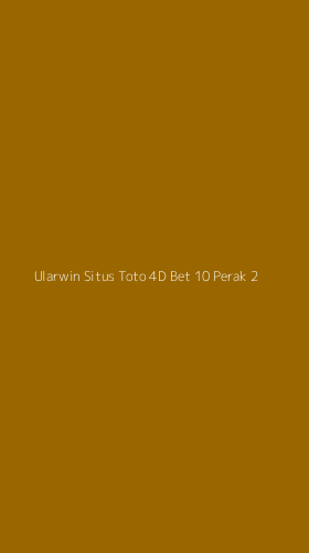 Tampilan Antarmuka Aplikasi Ularwin Situs Toto 4d Bet 10 Perak - 2