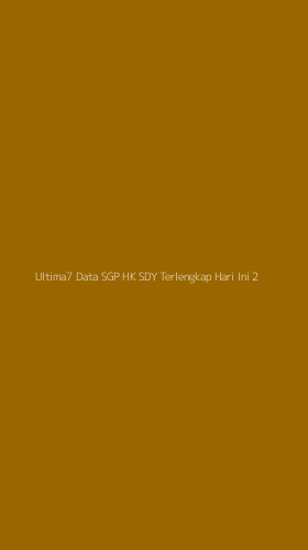 Tampilan Antarmuka Aplikasi Ultima7 Data Sgp Hk Sdy Terlengkap Hari Ini - 2