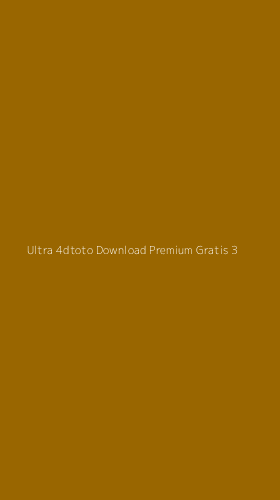 Tampilan Antarmuka Aplikasi Ultra 4dtoto Download Premium Gratis - 3