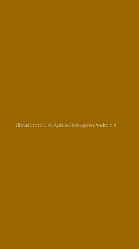 Tampilan Antarmuka Aplikasi Ultra4dtoto Link Aplikasi Kebugaran Android - 4