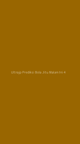 Tampilan Antarmuka Aplikasi Ultrajp Prediksi Bola Jitu Malam Ini - 4