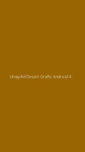Tampilan Antarmuka Aplikasi Unagi4d Desain Grafis Android - 4