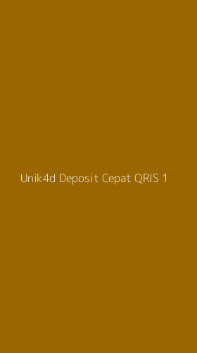 Tampilan Antarmuka Aplikasi Unik4d Deposit Cepat Qris - 1