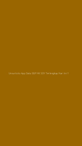 Tampilan Antarmuka Aplikasi Unsurtoto App Data Sgp Hk Sdy Terlengkap Hari Ini - 1
