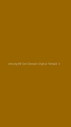 Tampilan Antarmuka Aplikasi Untung 99 Slot Dompet Digital Terbaik - 3