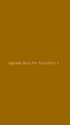 Tampilan Antarmuka Aplikasi Upgrade Akun Pro Total Petir - 1