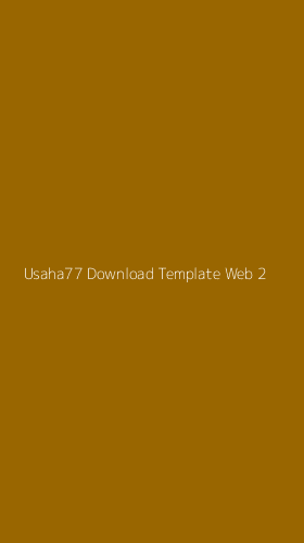 Tampilan Antarmuka Aplikasi Usaha77 Download Template Web - 2