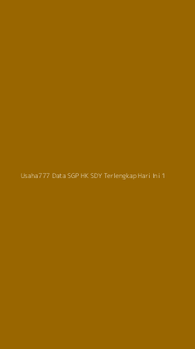 Tampilan Antarmuka Aplikasi Usaha777 Data Sgp Hk Sdy Terlengkap Hari Ini - 1