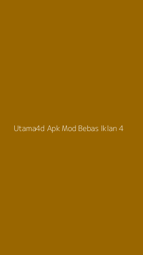 Tampilan Antarmuka Aplikasi Utama4d Apk Mod Bebas Iklan - 4