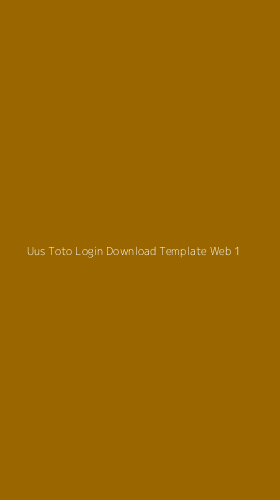 Tampilan Antarmuka Aplikasi Uus Toto Login Download Template Web - 1
