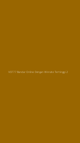 Tampilan Antarmuka Aplikasi V0777 Bandar Online Dengan Winrate Tertinggi - 2