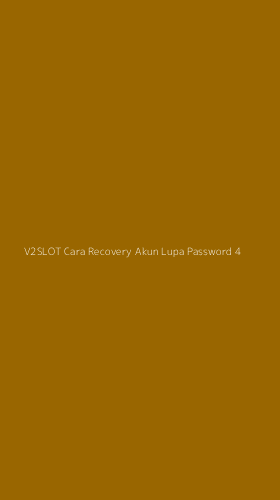 Tampilan Antarmuka Aplikasi V2slot Cara Recovery Akun Lupa Password - 4