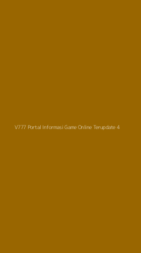 Tampilan Antarmuka Aplikasi V777 Portal Informasi Game Online Terupdate - 4
