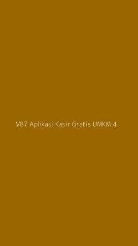 Tampilan Antarmuka Aplikasi V87 Aplikasi Kasir Gratis Umkm - 4