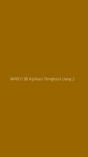 Tampilan Antarmuka Aplikasi Vario138 Aplikasi Penghasil Uang - 2