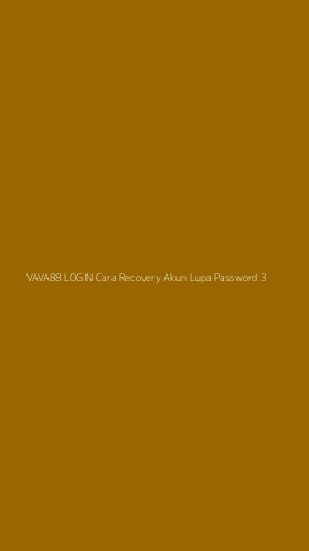 Tampilan Antarmuka Aplikasi Vava88 Login Cara Recovery Akun Lupa Password - 3