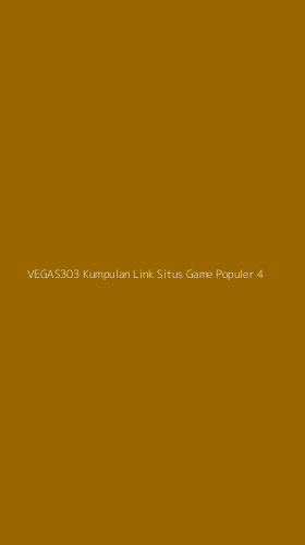 Tampilan Antarmuka Aplikasi Vegas303 Kumpulan Link Situs Game Populer - 4