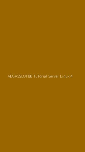 Tampilan Antarmuka Aplikasi Vegasslot88 Tutorial Server Linux - 4