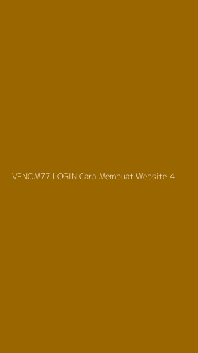 Tampilan Antarmuka Aplikasi Venom77 Login Cara Membuat Website - 4