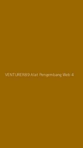 Tampilan Antarmuka Aplikasi Venturer89 Alat Pengembang Web - 4
