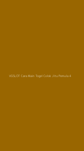 Tampilan Antarmuka Aplikasi Vgslot Cara Main Togel Colok Jitu Pemula - 4