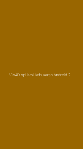 Tampilan Antarmuka Aplikasi Via4d Aplikasi Kebugaran Android - 2