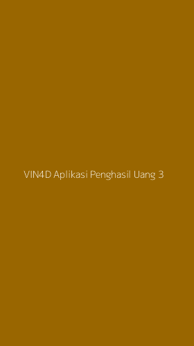 Tampilan Antarmuka Aplikasi Vin4d Aplikasi Penghasil Uang - 3