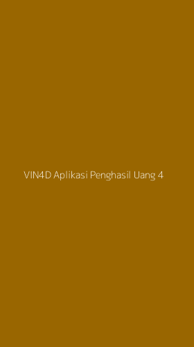 Tampilan Antarmuka Aplikasi Vin4d Aplikasi Penghasil Uang - 4