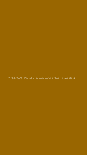 Tampilan Antarmuka Aplikasi Vip123 Slot Portal Informasi Game Online Terupdate - 3