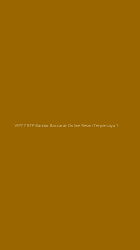 Tampilan Antarmuka Aplikasi Vip77 Rtp Bandar Baccarat Online Resmi Terpercaya - 1