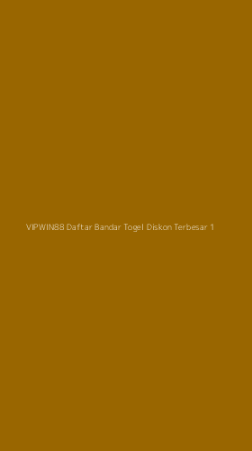 Tampilan Antarmuka Aplikasi Vipwin88 Daftar Bandar Togel Diskon Terbesar - 1