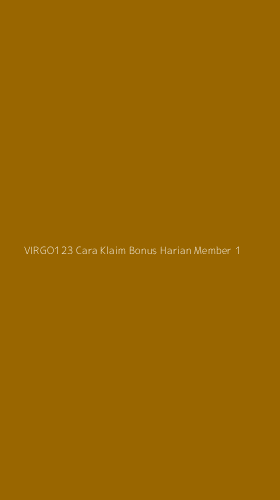 Tampilan Antarmuka Aplikasi Virgo123 Cara Klaim Bonus Harian Member - 1