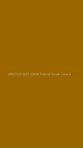 Tampilan Antarmuka Aplikasi Virgo123 Slot Login Tutorial Server Linux - 4