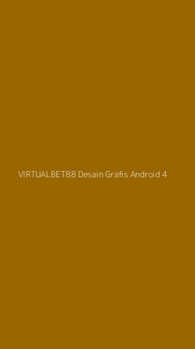 Tampilan Antarmuka Aplikasi Virtualbet88 Desain Grafis Android - 4