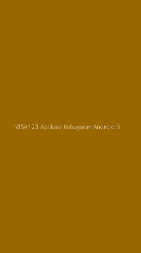 Tampilan Antarmuka Aplikasi Visa123 Aplikasi Kebugaran Android - 3