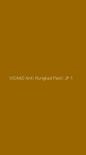 Tampilan Antarmuka Aplikasi Visa4d Anti Rungkad Pasti Jp - 1