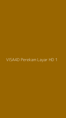 Tampilan Antarmuka Aplikasi Visa4d Perekam Layar Hd - 1