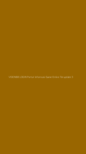 Tampilan Antarmuka Aplikasi Vision88 Login Portal Informasi Game Online Terupdate - 3