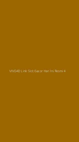 Tampilan Antarmuka Aplikasi Vivo4d Link Slot Gacor Hari Ini Resmi - 4