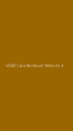 Tampilan Antarmuka Aplikasi Vs88 Cara Membuat Website - 4