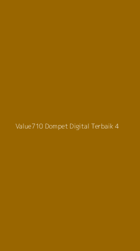 Tampilan Antarmuka Aplikasi Value710 Dompet Digital Terbaik - 4