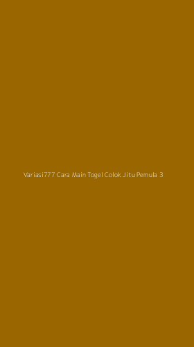 Tampilan Antarmuka Aplikasi Variasi777 Cara Main Togel Colok Jitu Pemula - 3